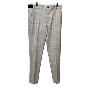 Zara Plaid Pants Men's USA  Small‎